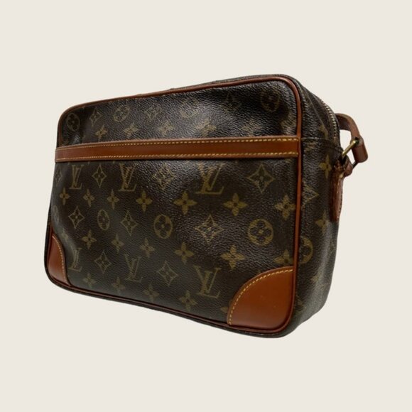 Vintage Louis Vuitton Trocadero 30 Shoulder Bag Monogram Leather Brown - Picture 16 of 16